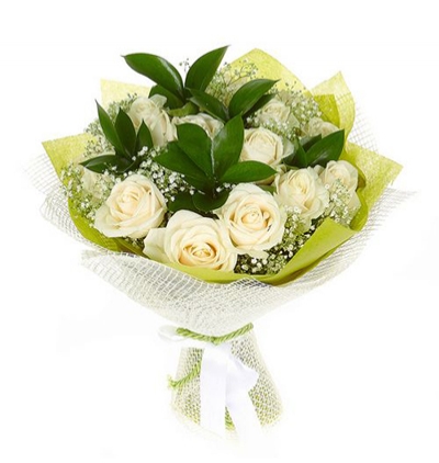 rusya 25 pembe gülden buket Çiçeği & Ürünü Rusya 9 Beyaz Gül Buketi 
